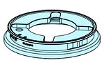 power chuck p support parts
