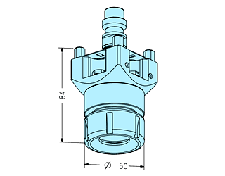 ER-008566－コレットチャック 電極ホルダー 50