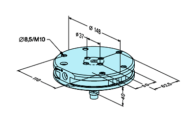 ER-015777－G パレット ø 148 EWISTM